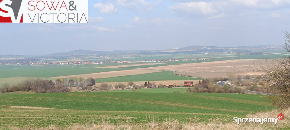 Piękna otoczona lasem działka w Dobromierzu Dobromierz