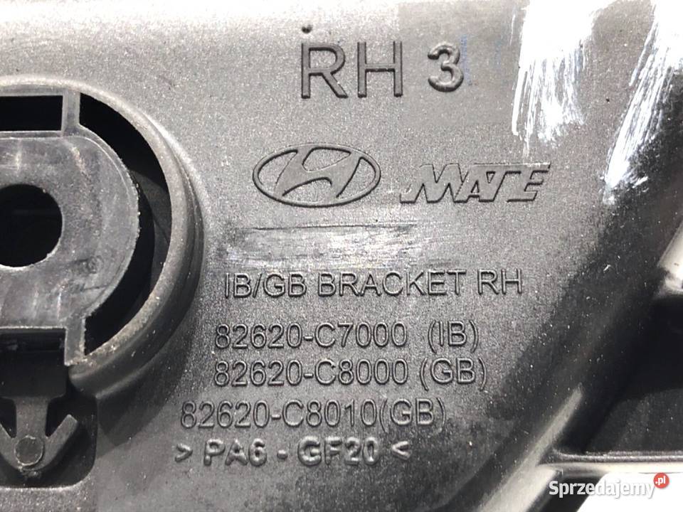 KLAMKA WEWNĘTRZNA PRAWY PRZÓD HYUNDAI i20 II osobowe podkarpackie