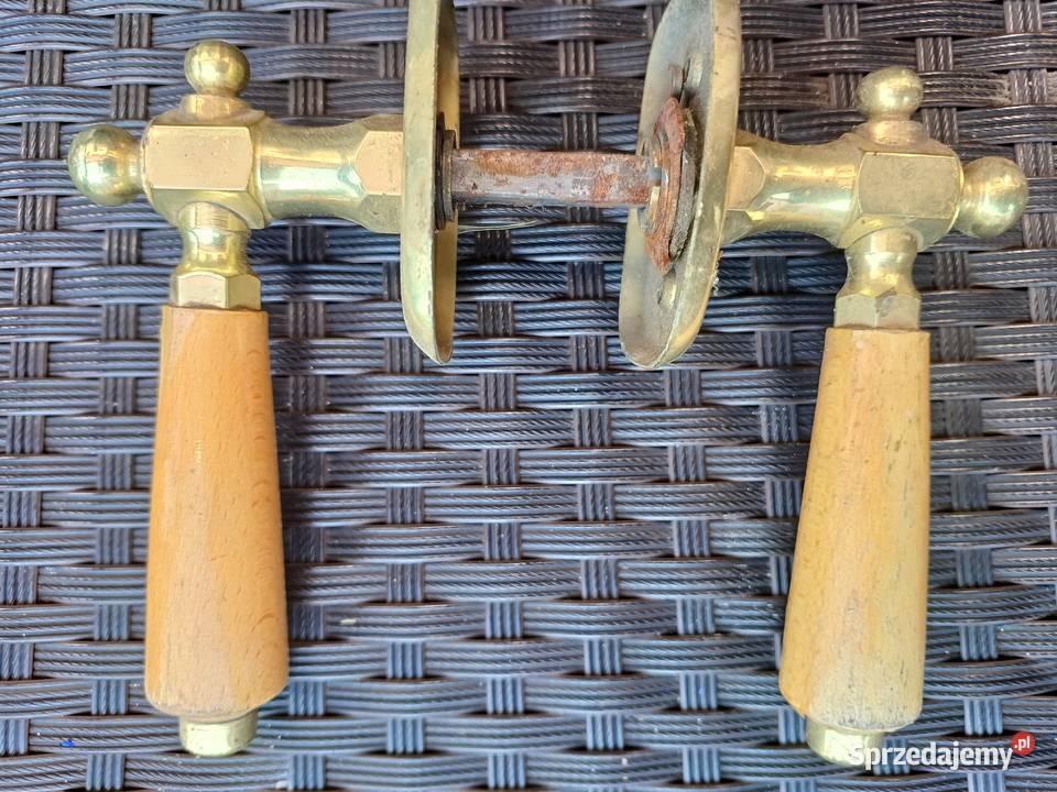stara klamka mosieżna tanio okazja Pabianice
