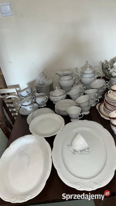 Wałbrzych Biała porcelana Półmisek Porcelana i szkło Gdańsk