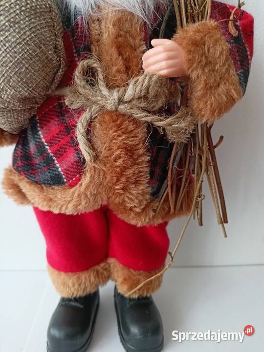 Figurka śwMikołaja 30 dekoracja świąteczna Trzebnica