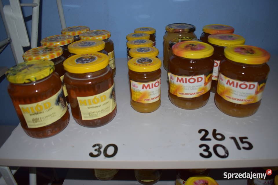 Miód z własnej pasieki sprzedam tanio Poznań