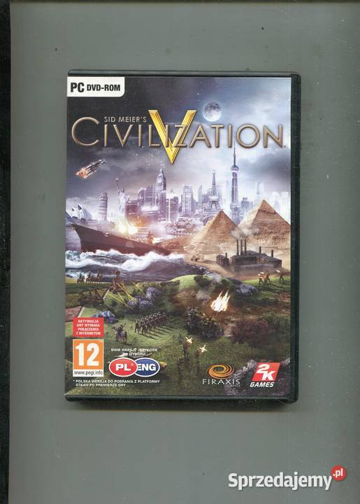 Sid Meiers Civilization Gra DVD Szczecin sprzedam