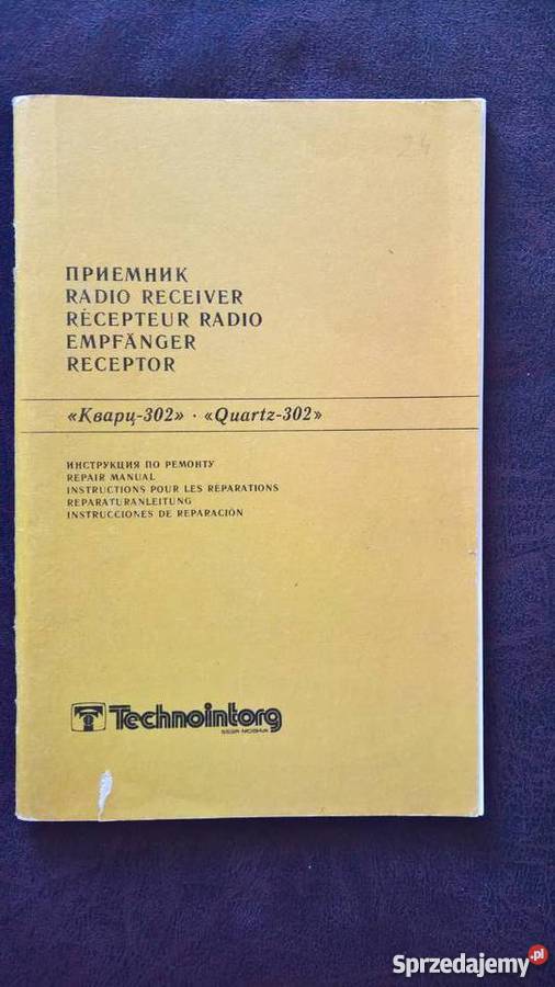 Instrukcja Obsługi Radia Kwarc 302 ZRSS dolnośląskie Wrocław