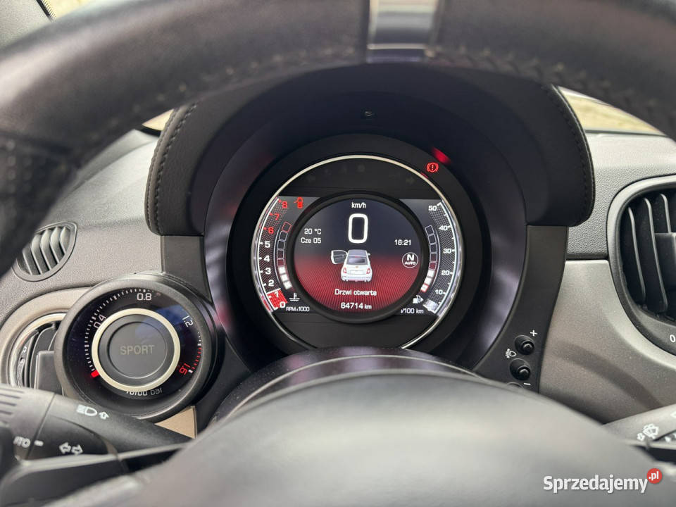 Abarth 595 Fiat 500 595 Abarth 70 rocznica 64714km Koszalin