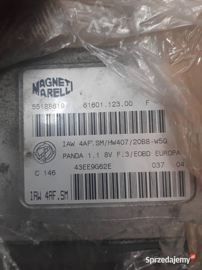 Fiat Panda 11 komputer zestaw do odpalenia IAW osobowe Ksawerów sprzedam