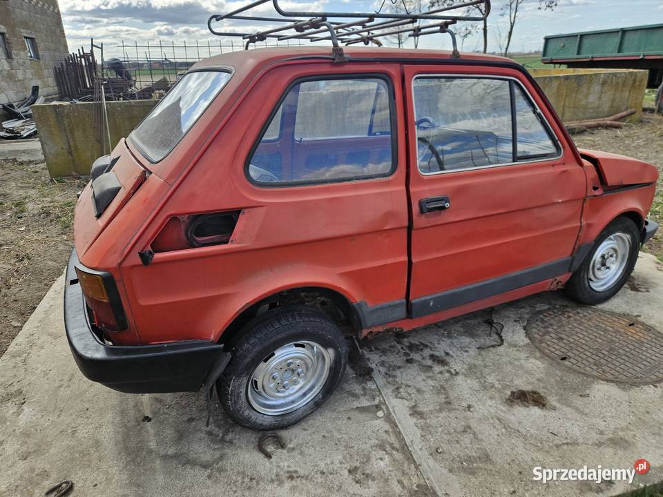 Fiat 126p Maluch 86r Plus dodatkowe części Kłodawa