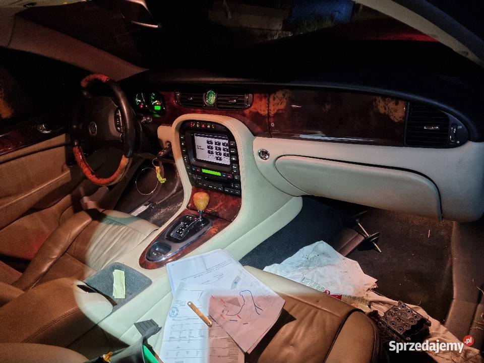Jaguar x350 XJ 350 Lampy tył Ledowe Klapa Listwa osobowe Zestawy części blacharskich Skawina sprzedam