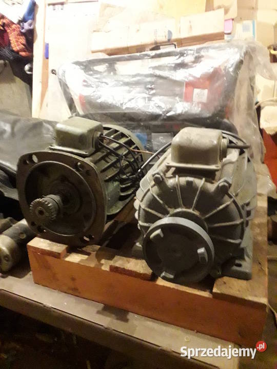 silniki elektryczne 4KW 380V 985 obrmin 3KW Łódź sprzedam
