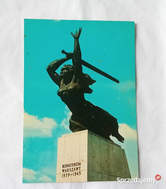 Pocztówka Pomnik Bohaterów Warszawy M Konieczny Koźminek