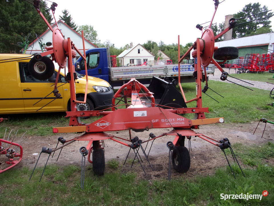Przetrząsacz pokosów 4 wirnikowy Kuhn GF5001MH Opoczno