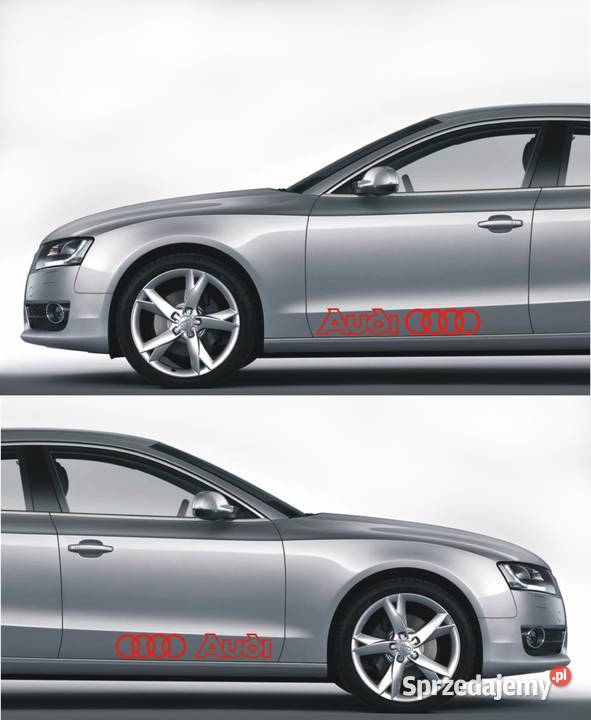 Naklejki tuningowe na samochód AUDI na drzwi Kraków