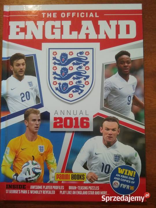 England Annual 2016 Football książka piłka nożna