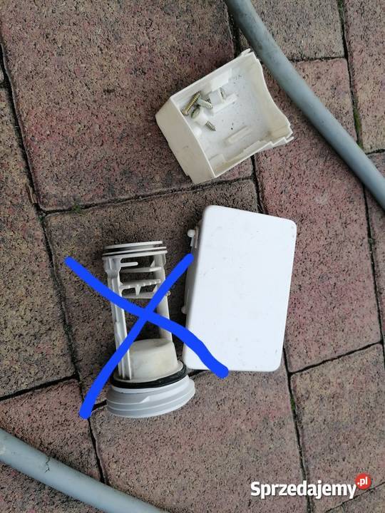 ZANUSSI FA 623 Wąż zasilający klapka filtra lubuskie Skwierzyna