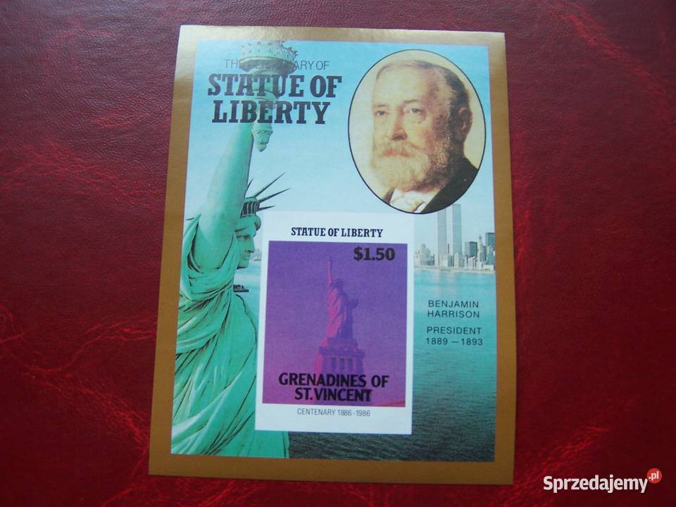 Grenadyny 1986 MNH Prezydenci USA Statua