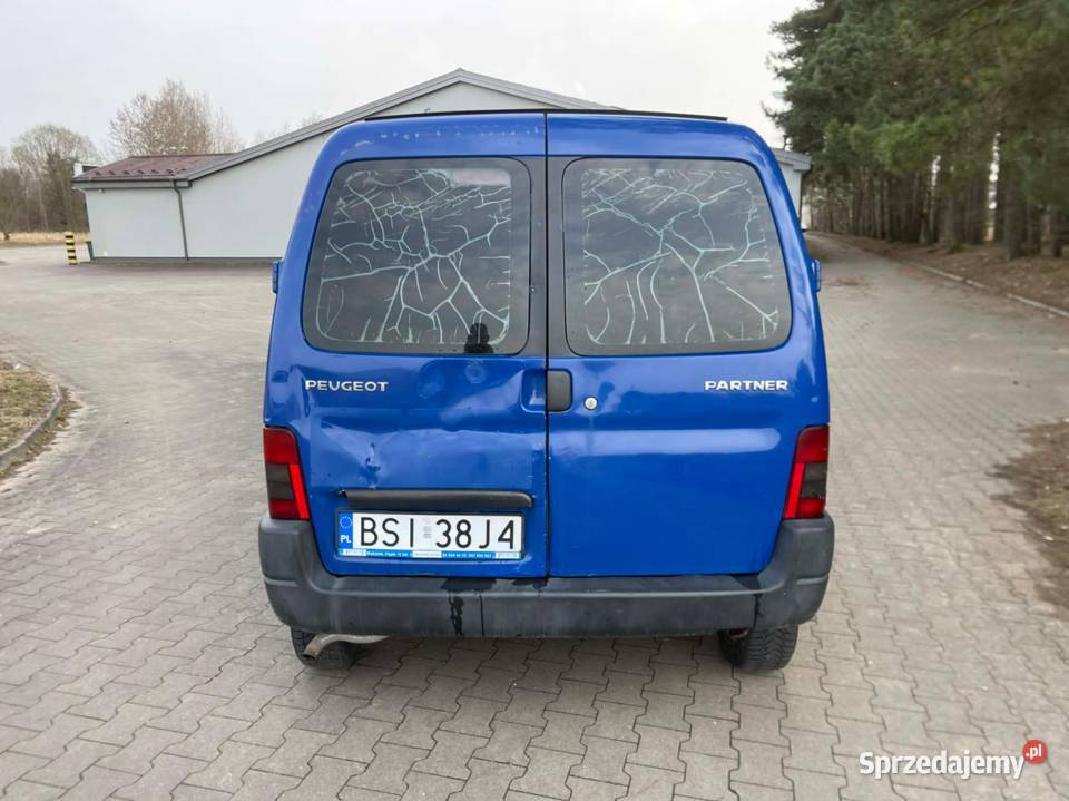 Peugeot Partner I 19 D 70 Salon Polska Badania podlaskie Białystok