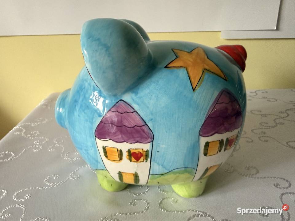 Ceramiczna skarbonka świnka vintage lata 80 Czerwionka-Leszczyny