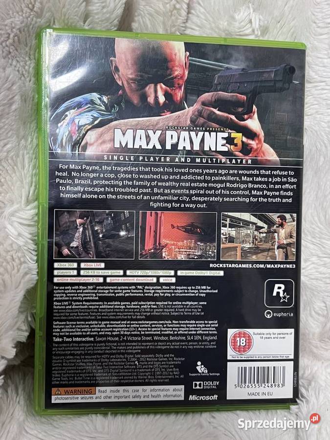 Payne 3 na Xbox 360 akcja Zabrze