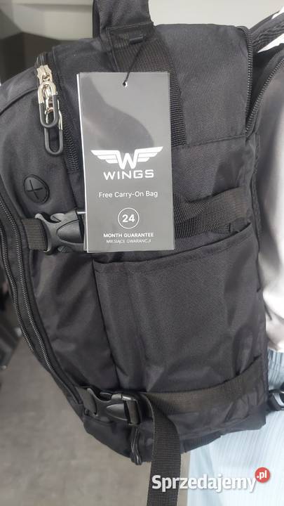Plecak Podróżny Kabinowy WINGS 2w1 Bagaż Oświęcim