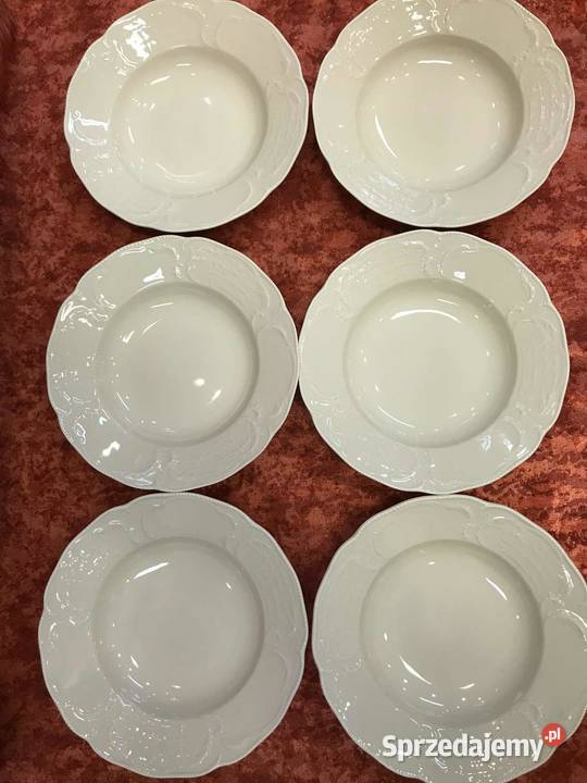 Talerze na zupe 6 Rosenthal Sanssouci świętokrzyskie