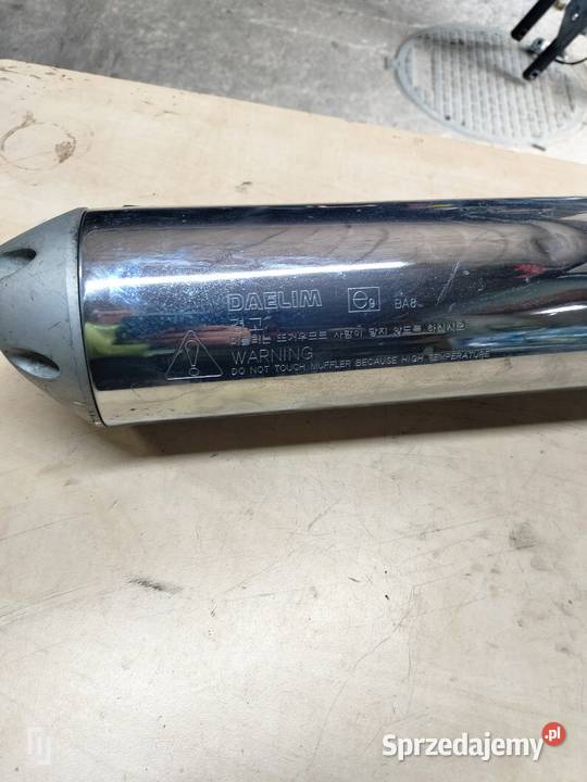 Tłumik Daelim Roadwin 125 Łubno sprzedam