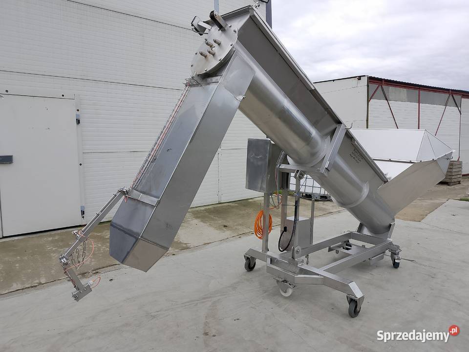 Podajnik ślimakowy ze stali nierdzewnej Pleszew