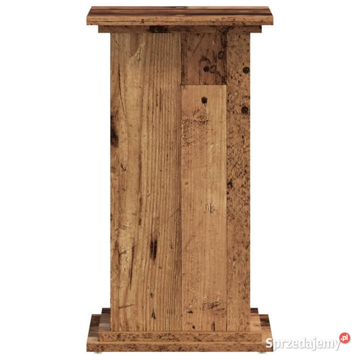 Stojak na rośliny stare drewno 33x33x60 WM852967 Warszawa