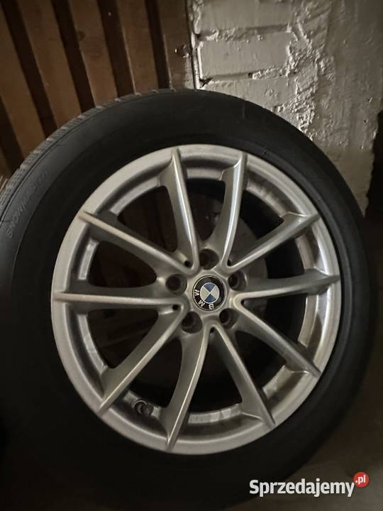 Alufelgi BMW 17 g30 x3 22555 zima nowe opony Wysokie Mazowieckie sprzedam