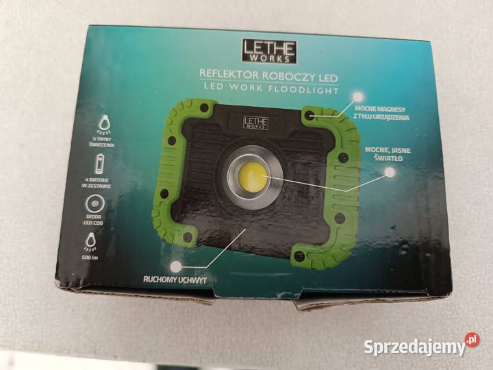 Reflektor latarka robocza LED z magnesami i opolskie Kędzierzyn-Koźle