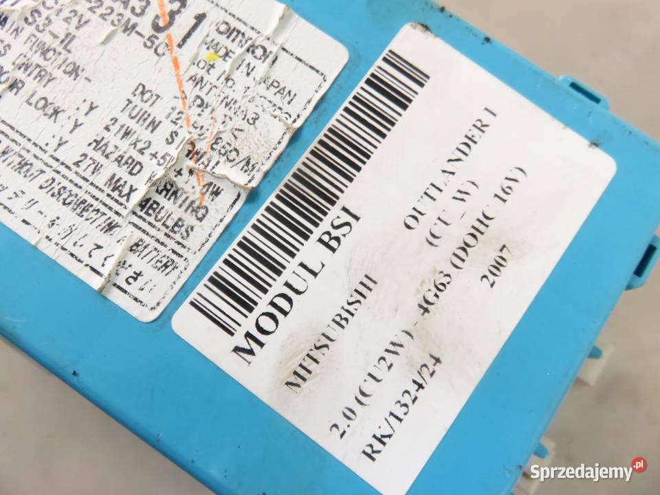 BSI MITSUBISHI OUTLANDER I 8637A331 702020055