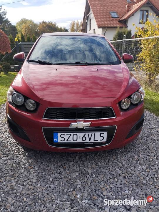 Chevrolet Aveo 14 benzyna 101 2012 bogata wersja nieuszkodzony Rybnik