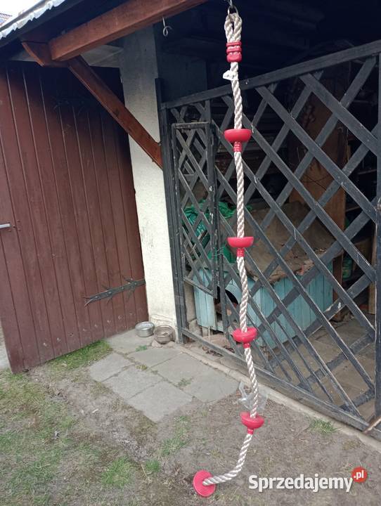 Huśtawka dziecięca linę do wspinaczki wielkopolskie Piła sprzedam
