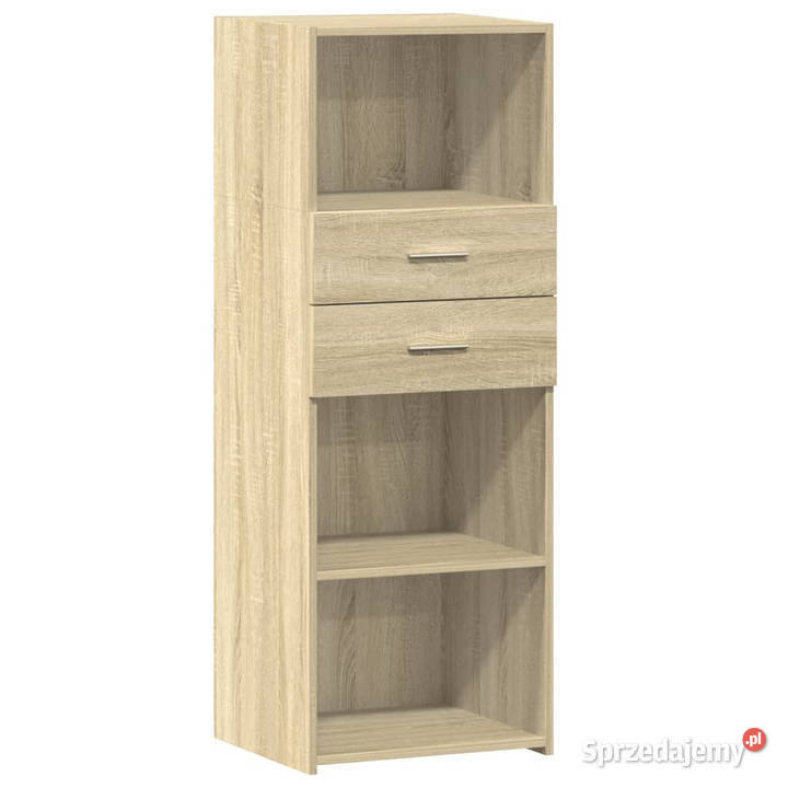 Wysoka szafka dąb sonoma 45x425x124 WM846168 Warszawa
