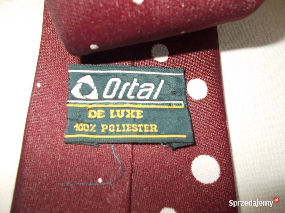 Krawaty ORTAL Łódź PRL vintage 10 Poznań