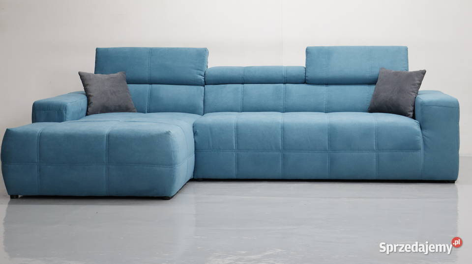 TDW DESIGN narożnik regulowane zagłówki sofa Poznań sprzedam