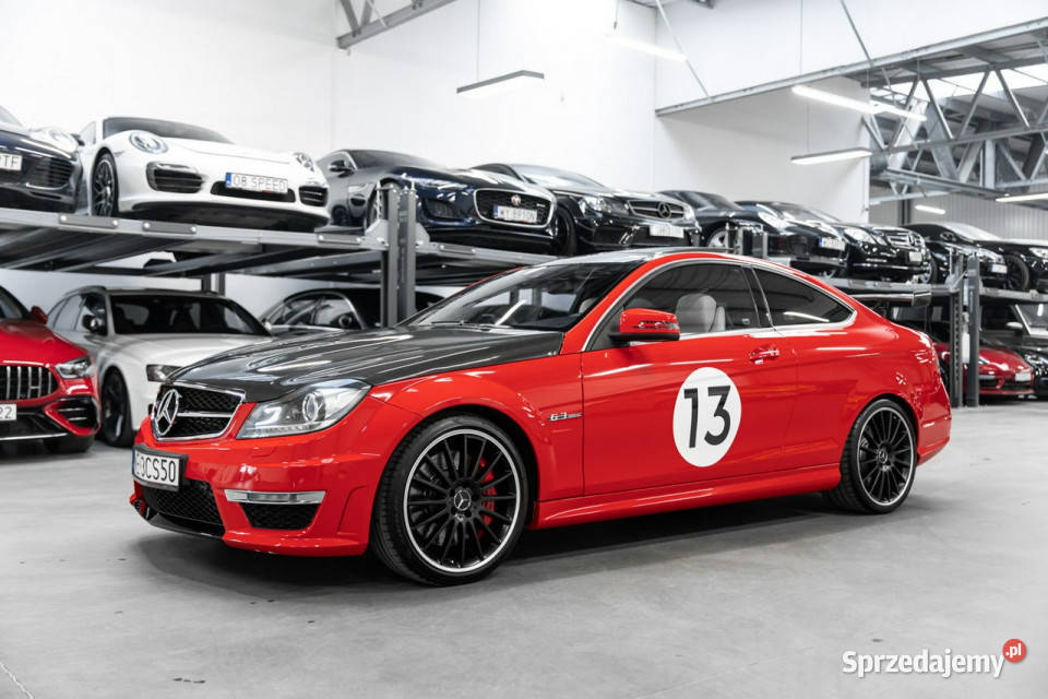 Mercedes C 63 AMG Coupe Performance 487 Japonia nieuszkodzony Mercedes-Benz Węgrzce