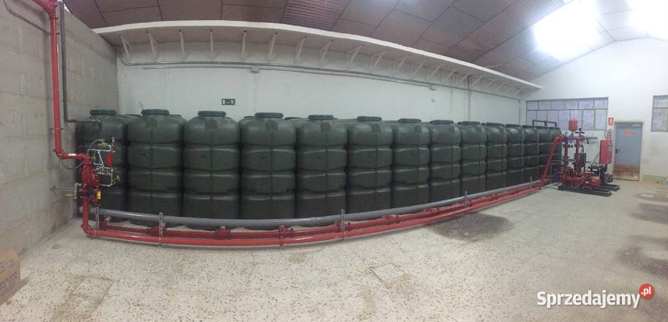 Zbiornik przemysłowy 3000l bez opasek Ciche