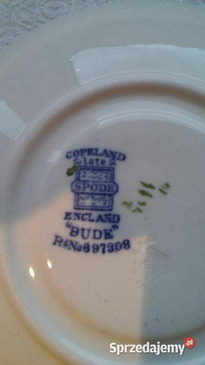 bulionówka na spodeczku Copeland Spode Bude Gdańsk
