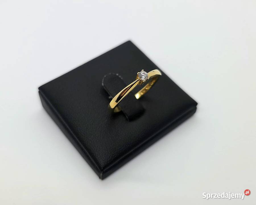 Nowy złoty pierścionek próby 585 235g Rozmiar 18 złoto sprzedam