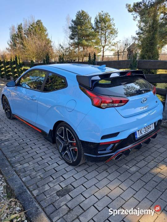 Hyunday Veloster N 2022r 20T 275 33 przebiegu świętokrzyskie