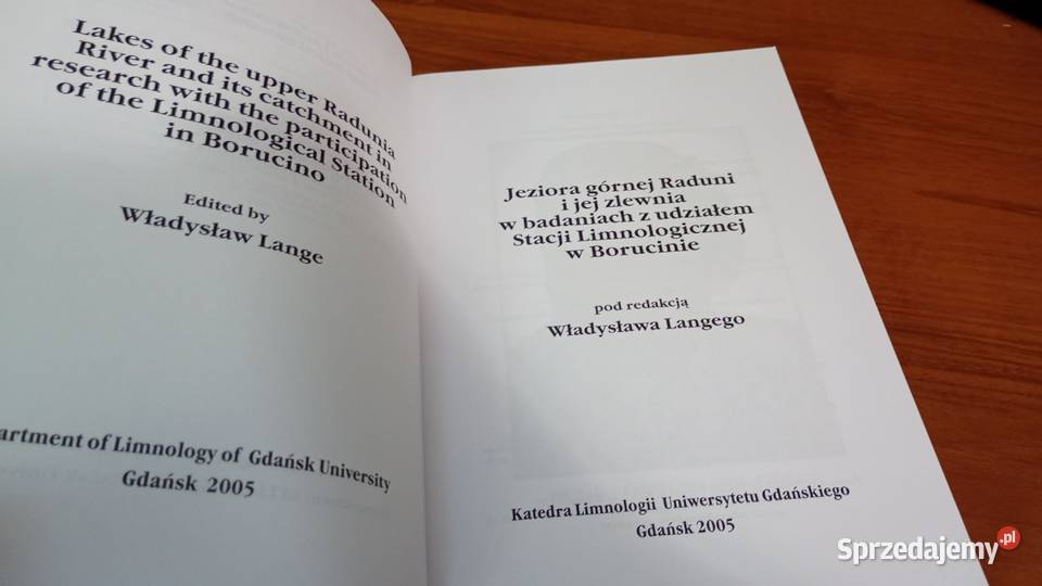 Jeziora górnej Raduni i jej zlewnia w badaniach