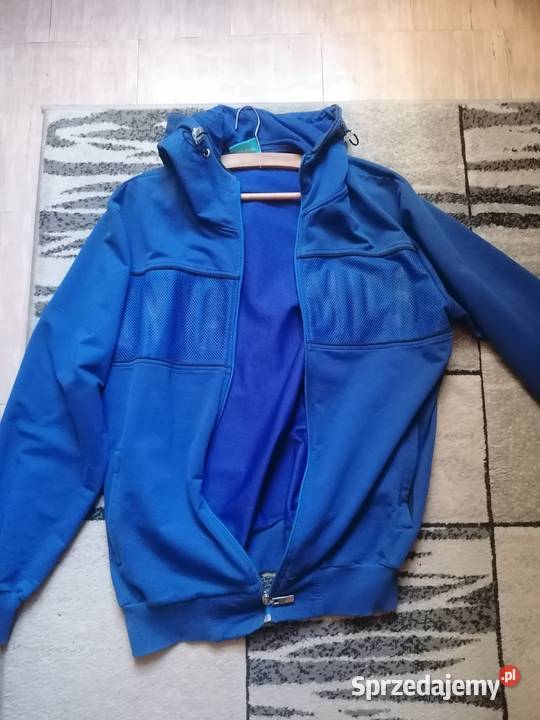 Bluza męska z kapturem niebieska Rozmiar L Sandomierz sprzedam