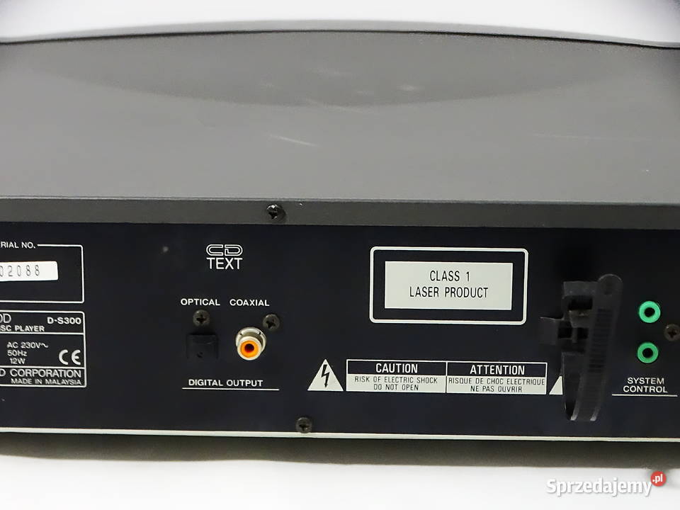 Kenwood DS300 odtwarzacz CD z wyjściem cyfrowym Odtwarzacze CD i MD Biłgoraj sprzedam
