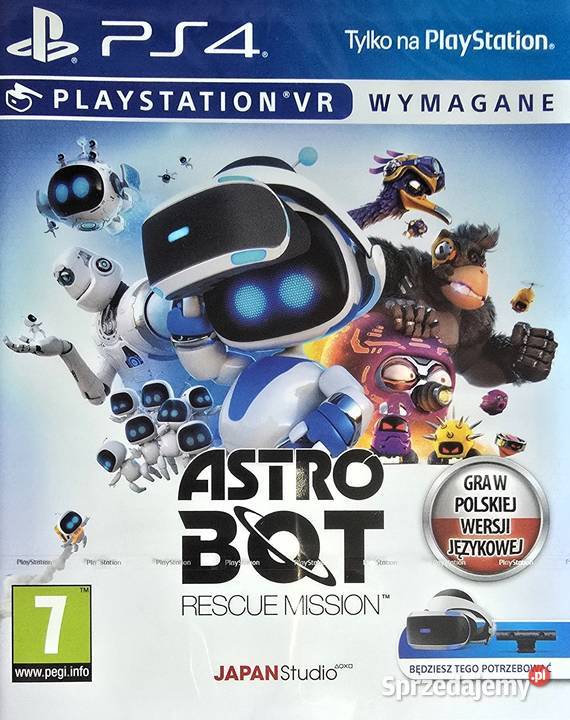 ASTRO BOT RESCUE MISSION PLAYSTATION 4 4 NOWA małopolskie