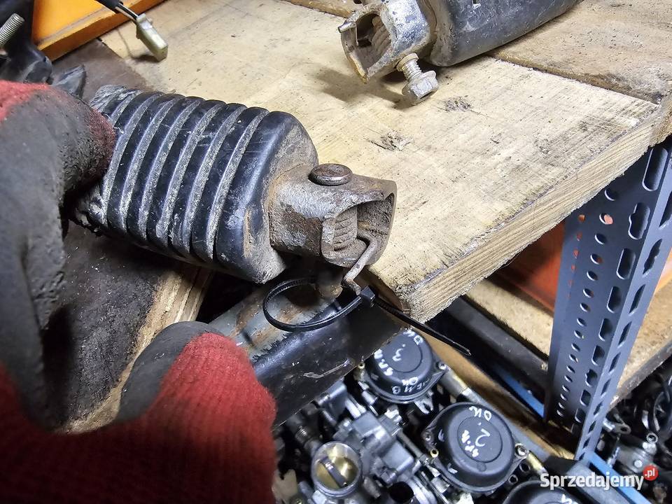 Kawasaki klr 250 podnóżki przód sety klr250