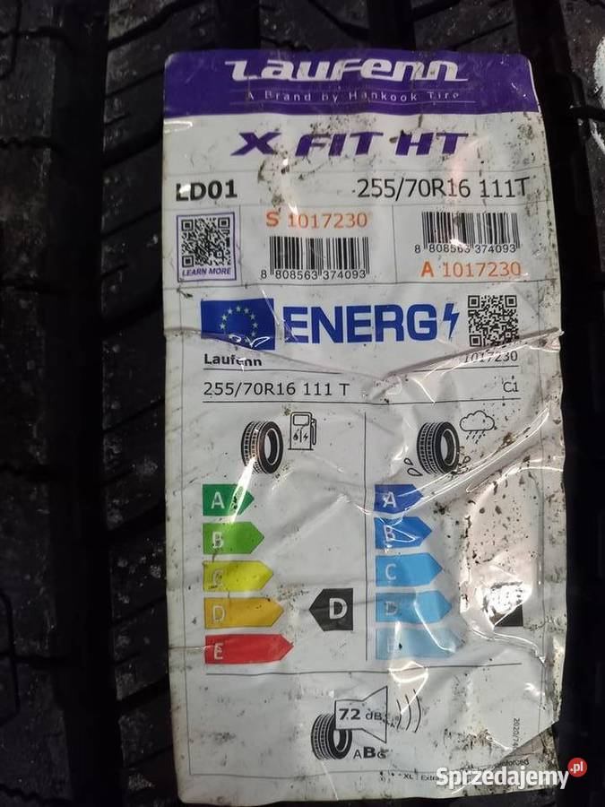 2x Opona NIEUŻYWANA CAŁOROCZNA 25570R16 LAUFENN