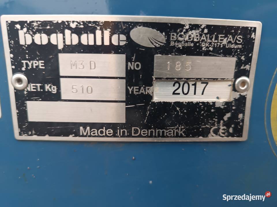 Rozsiewacz nawozów Bogballe M3D 2017 Suwałki