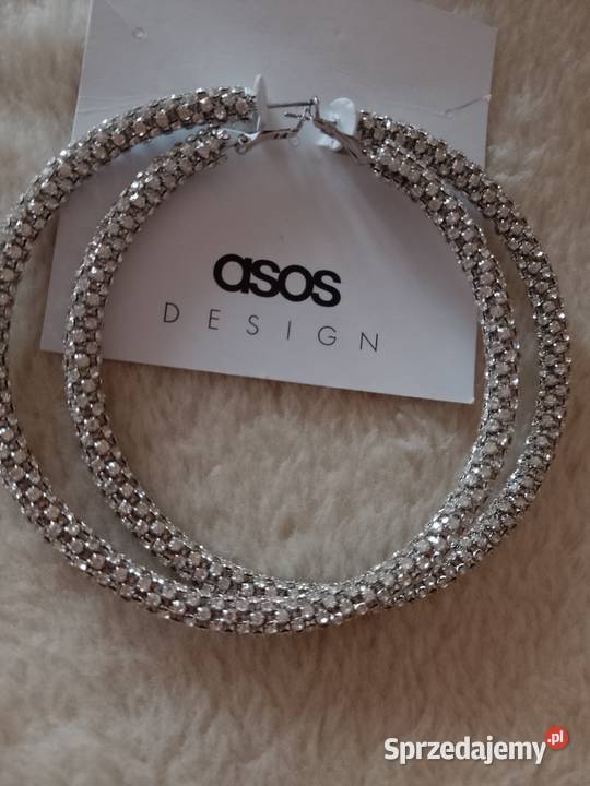 ASOS Duże bogato zdobione kolczyki koła z Dla kobiet Kraków