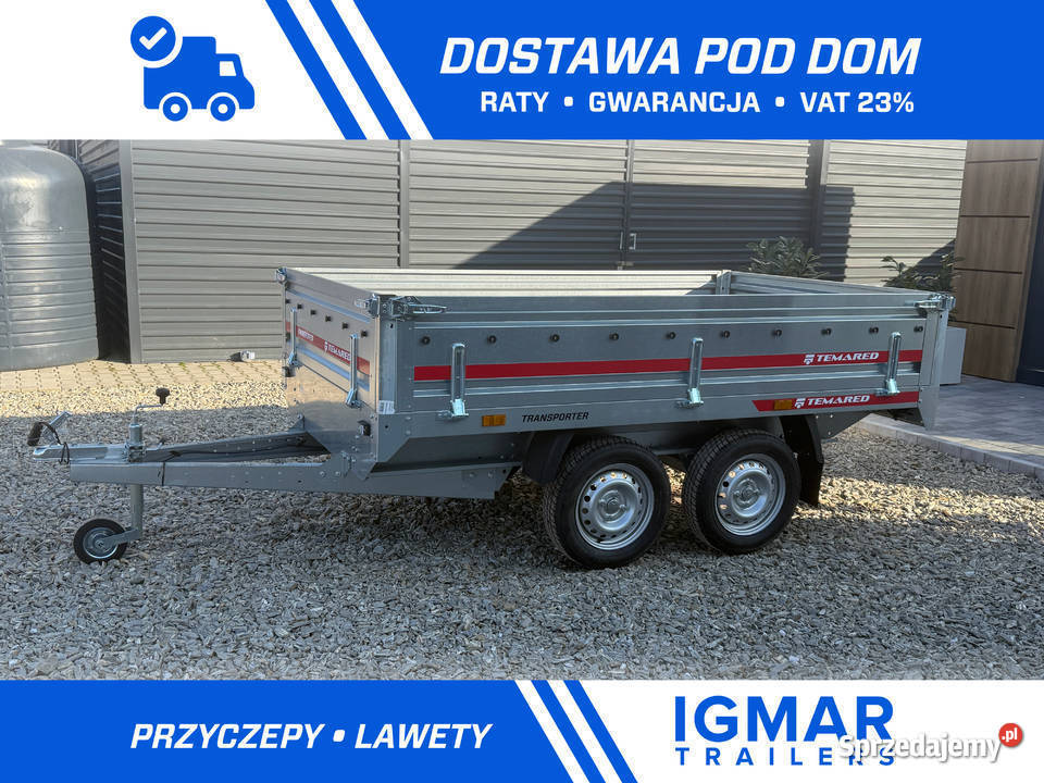 Przyczepka samochodowa Temared TRANSPORTER 25152 sprzedam