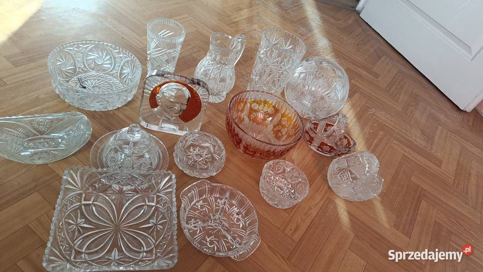 Sprzedam kryształy z PRL Sosnowiec